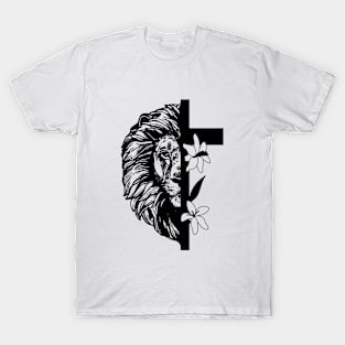 Warrior In Jesus Lion T-Shirt